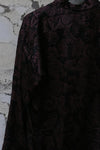 Geoffrey B. Small shirt GRS08 black coffee print 22